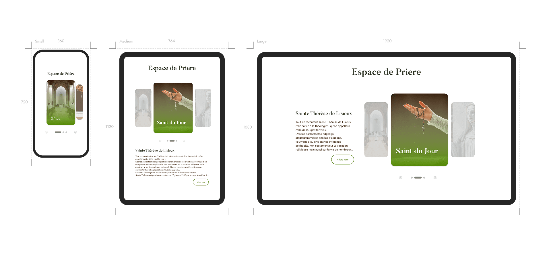 Adaptive design for AHL website