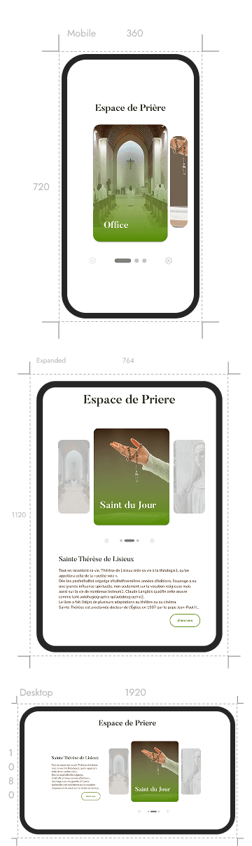 Adaptive design for AHL website
