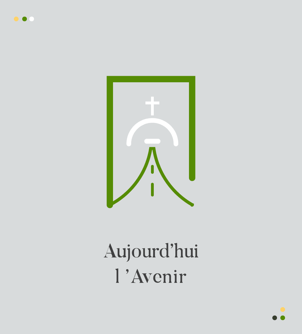 logo aujourd'hui l'avenir