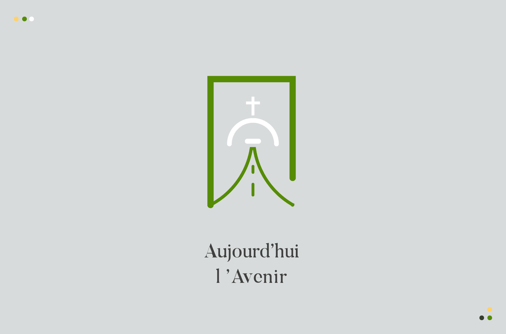 logo aujourd'hui l'avenir