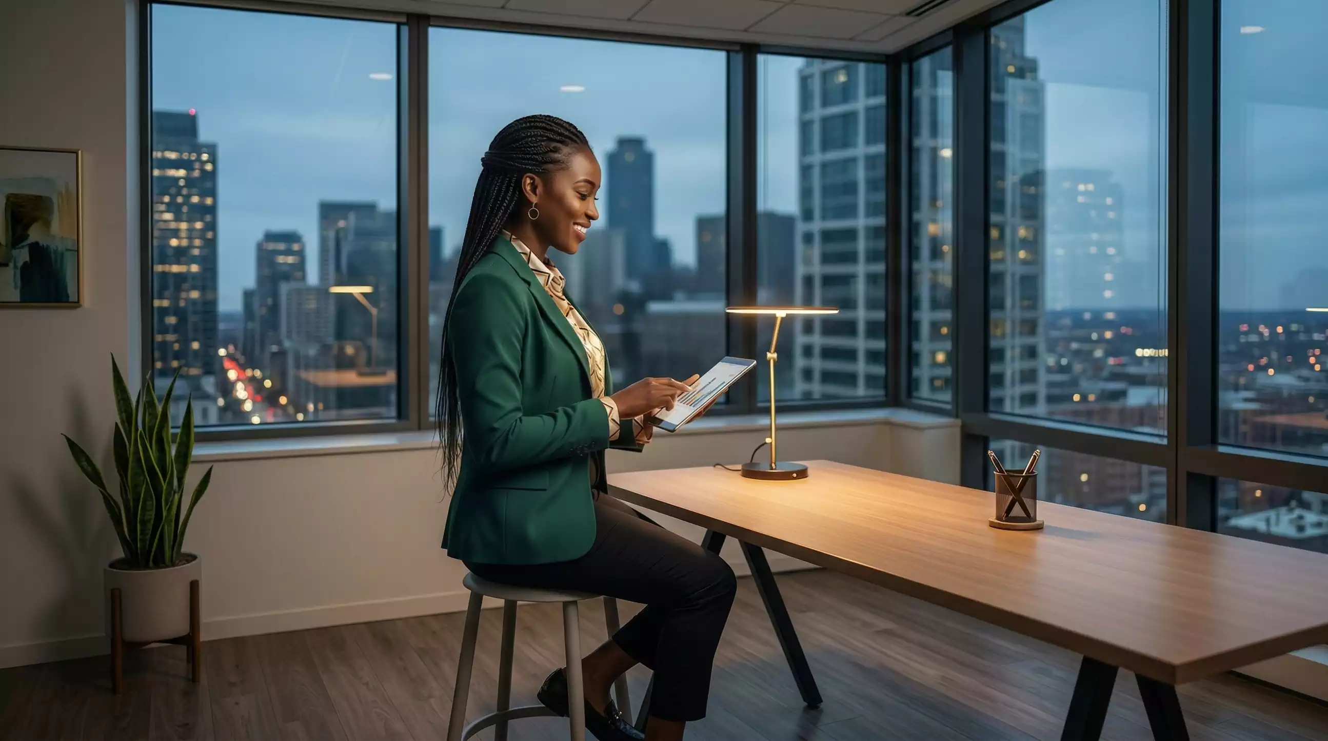 Professional African Business Woman